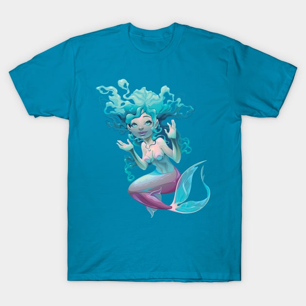 Mermaid T-Shirt by ddraw